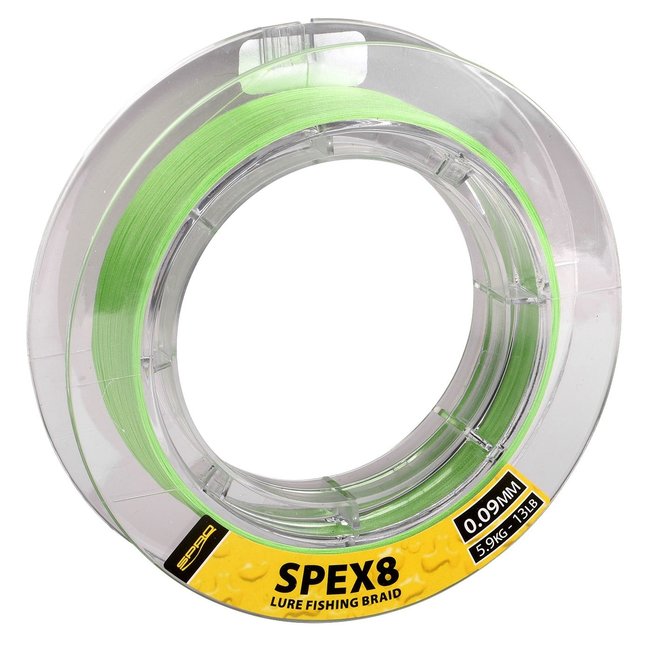 SPRO SPEX8 Braid Lime Green | Gevlochten lijn