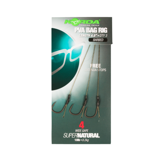 Korda Solidz PVA Rig Wide Gape (18lb)