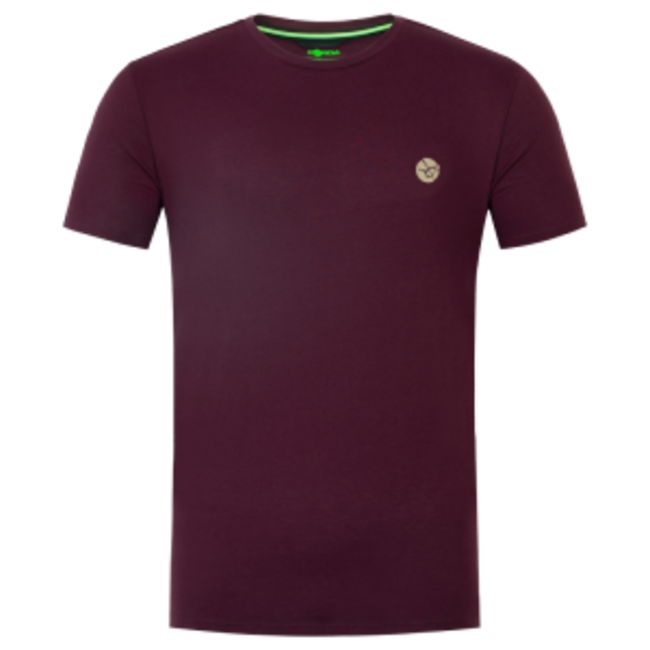 Korda LE Split Tee Burgundy | T-Shirt