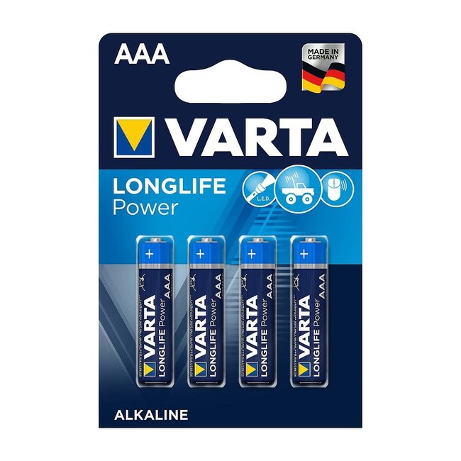 Varta AAA Batterij | Triple A | 4 stuks