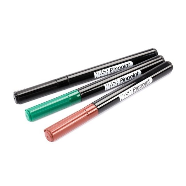 Nash Pinpoint Hook and Tackle Camouflage Marker Pens