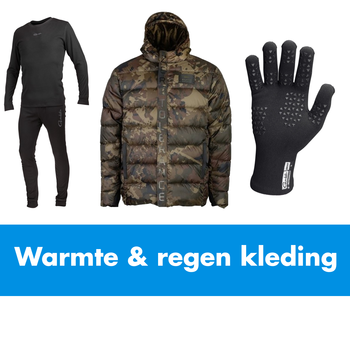 Warmte & regen kleding