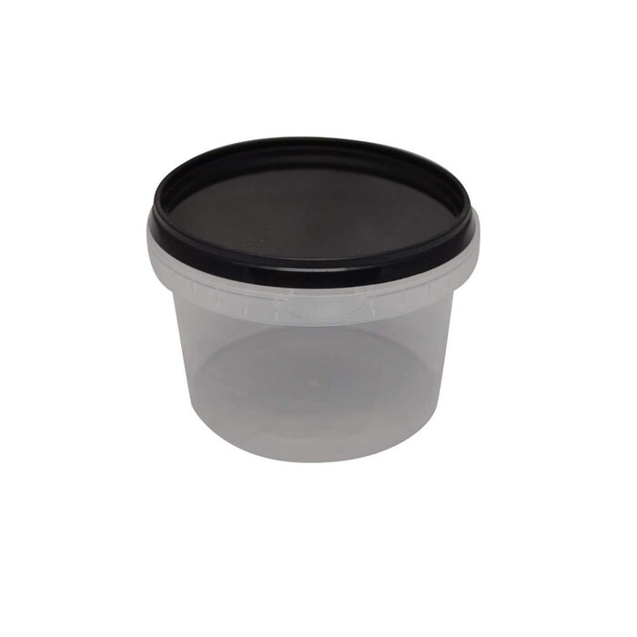 Pot kunststof met deksel 565 ml