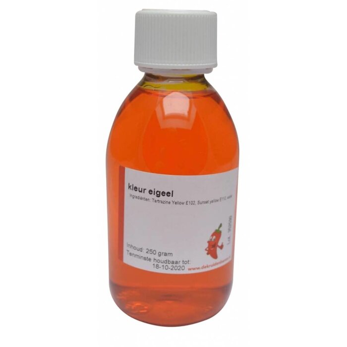 Kleurstof eigeel 250 cc