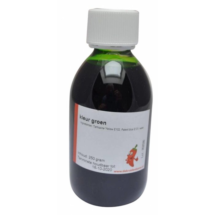 Kleurstof groen 250 cc