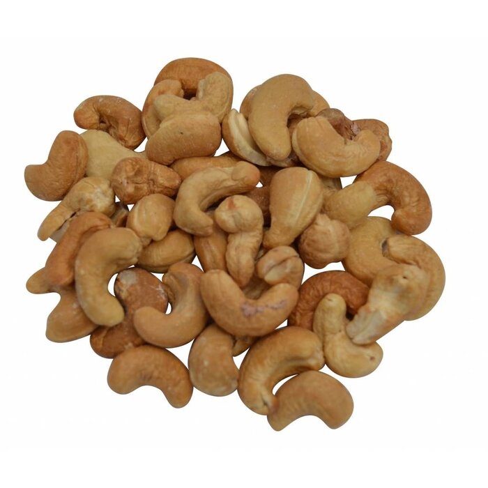 Cashewnoten droog geroosterd en ongezouten