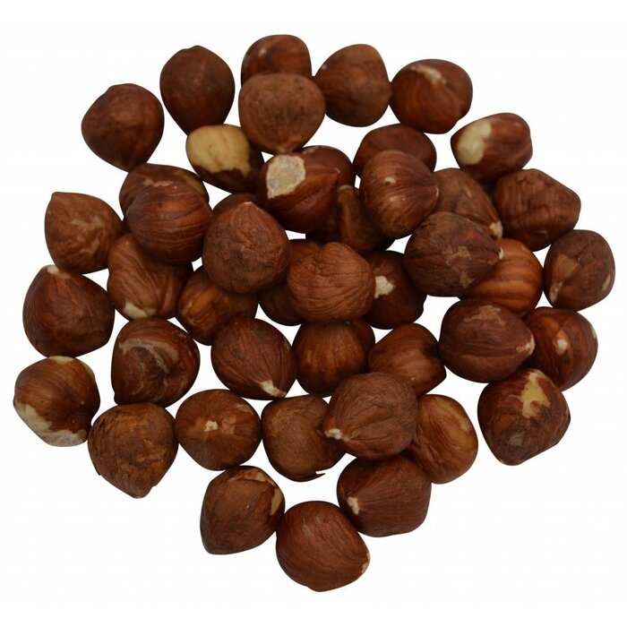 Hazelnoten bruin met vlies