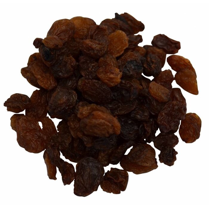 Rozijnen bruin geel Sultana zak 1 kilo