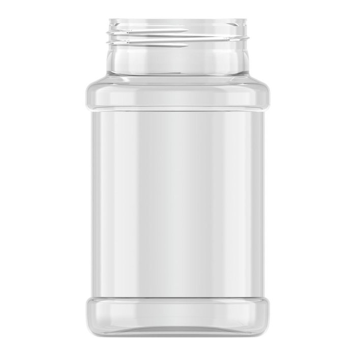 Strooibus kunststof 500 ml met zwarte deksel