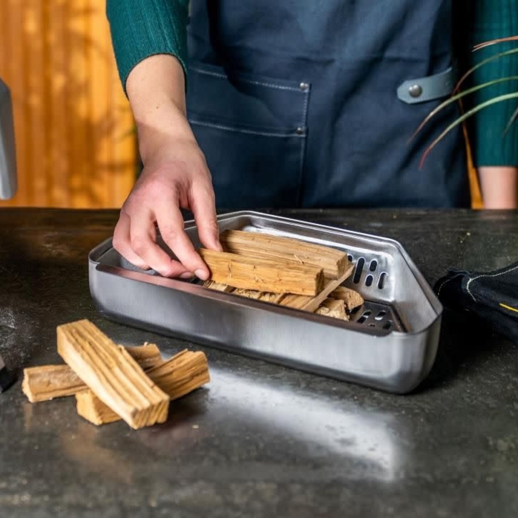 Ooni Ooni Extra grote brandstoftray voor pizzaoven Karu 12