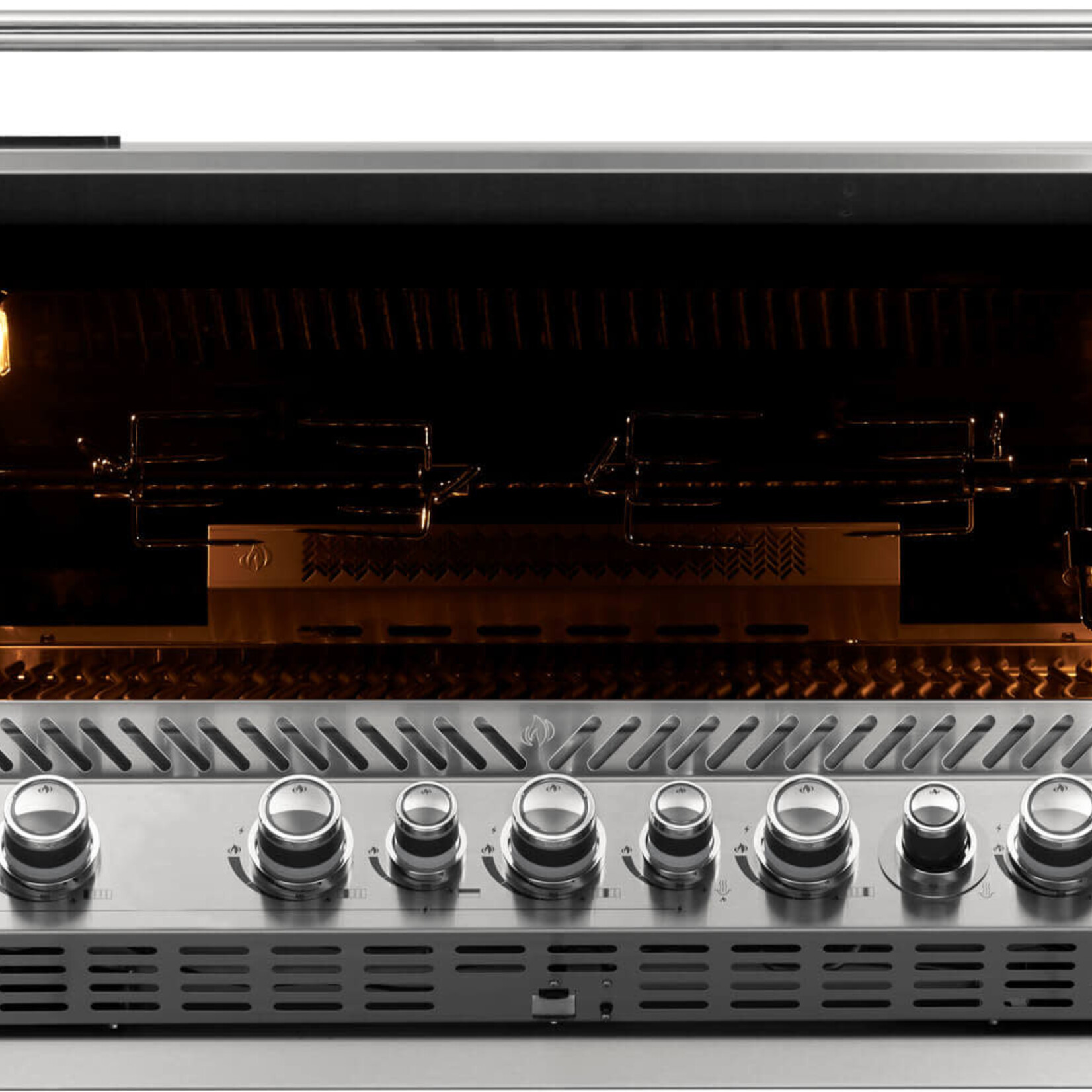 Napoleon Napoleon Inbouw PRO 665 Propaan Gas Barbecue met infrarode achterbrander en incl. Draaispit, RVS