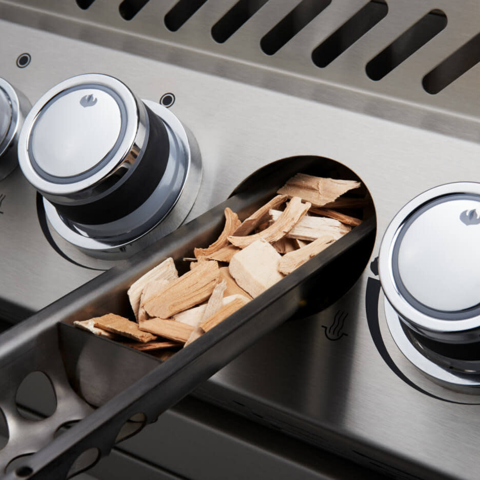 Napoleon Napoleon Inbouw PRO 665 Propaan Gas Barbecue met infrarode achterbrander en incl. Draaispit, RVS