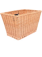 M:Part Spitalfields rectangular wicker basket with mounting plates