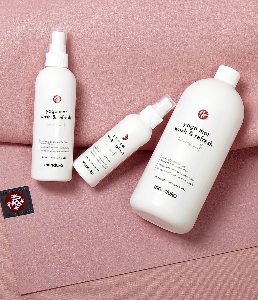 Mat Refresh Spray Lemongrass reise Manduka Superyoga