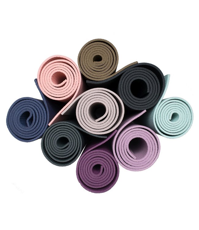 Yogamatte sticky extra dick Balance Dunkelviolett - Lotus