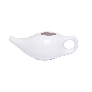 Neti Pot Keramik Weiß