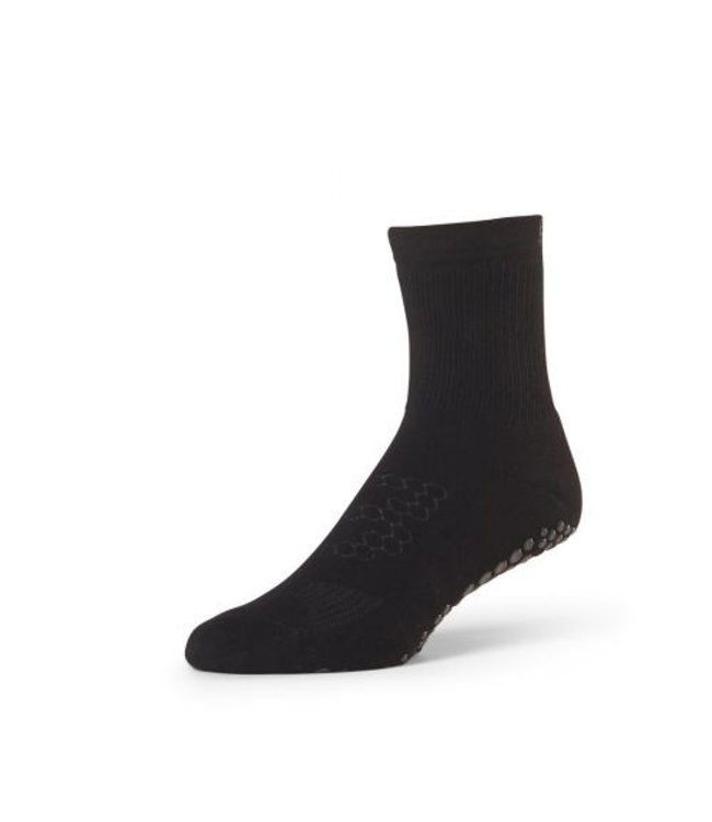 Yoga Socken Herren hoch Schwarz