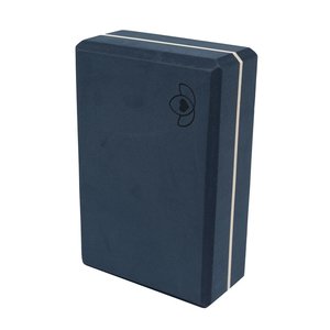 Lotus Yoga Block high Density Indigo - Lotus