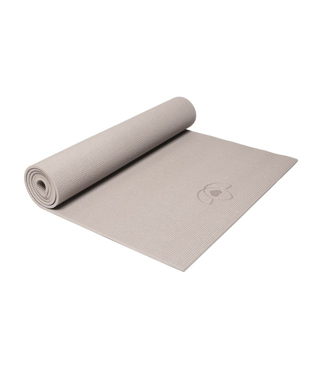 Basis Set Yogamatte und Block Taupe