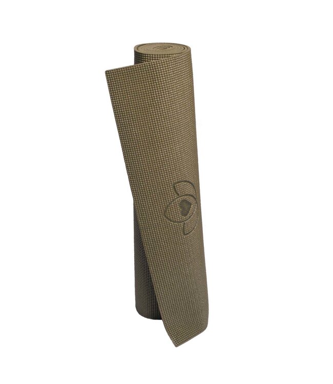 Yogamatte sticky extra lang Dunkelgrün 200 cm - Lotus