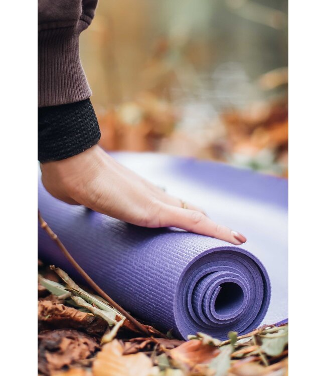 Yogamatte reise Violett - Lotus