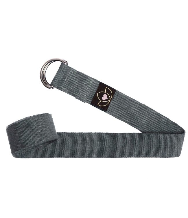 Yogagurt extra lang Anthrazit - Lotus