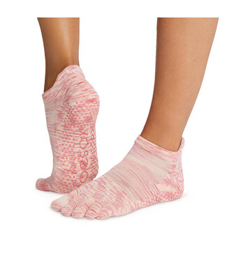 Neue Ankunft Offene Zeh Yoga Socken Mit Rutschfester Unterseite