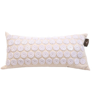 Lotus Akupressurkissen Leinen natürliche Farbe  - Lotus