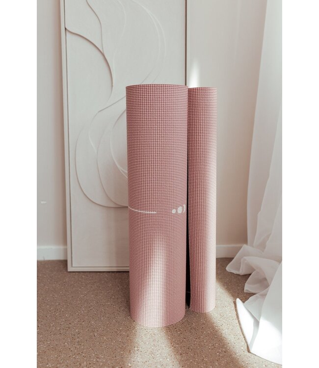 Yogamatte sticky extra dick Align Rosa - Lotus