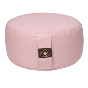 Lotus Meditationskissen öko Altrosa rund - Lotus