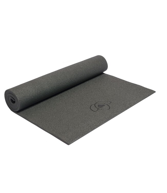 Yogamatte sticky extra dick Anthrazit - Lotus