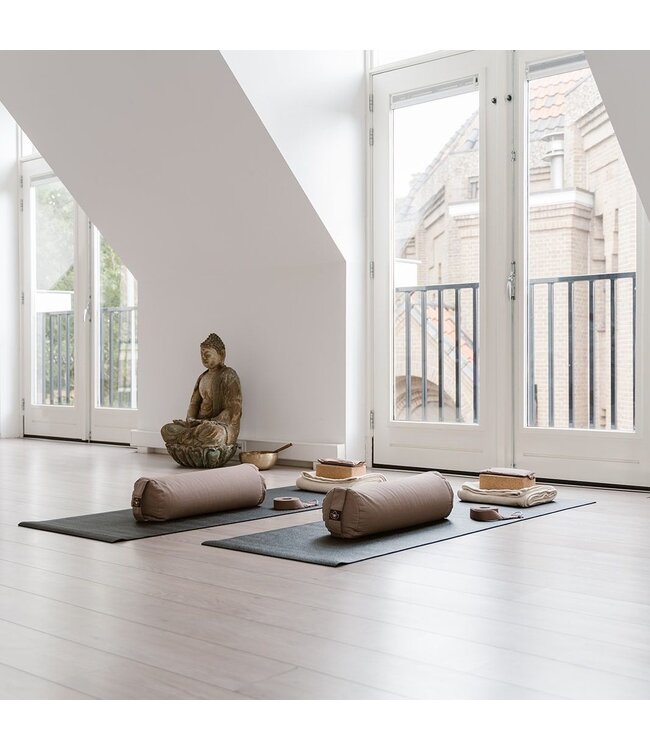 Yogamatte Studio Schwarz extra lang - Lotus