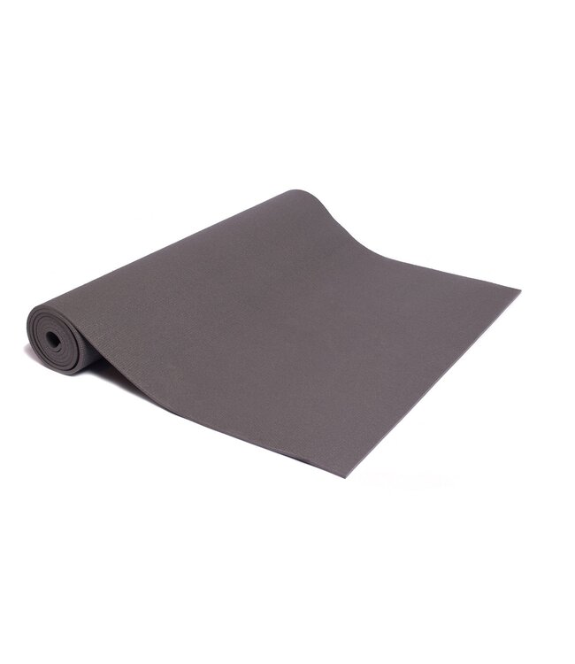 Yogamatte Studio Grau extra lang und breit - Lotus