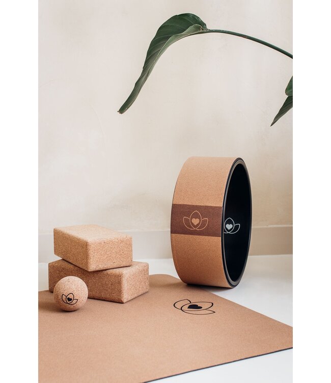 Yogamatte Naturkork Lotus Blume - Lotus