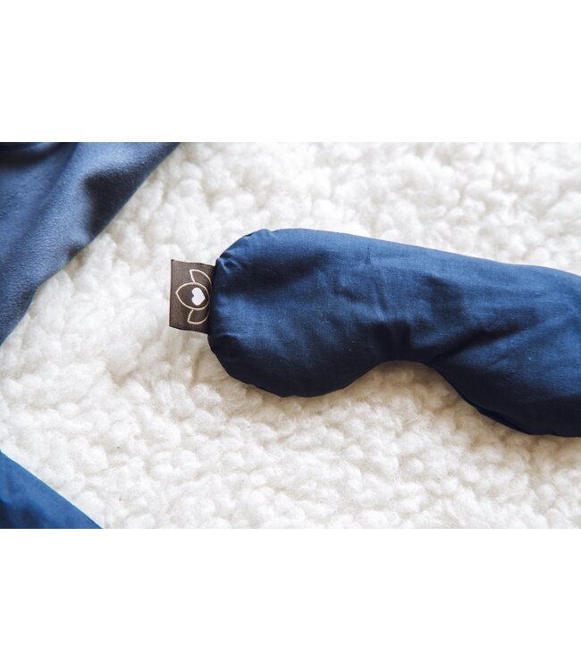 Augenkissen Lavendel geformt Indigo öko - Lotus