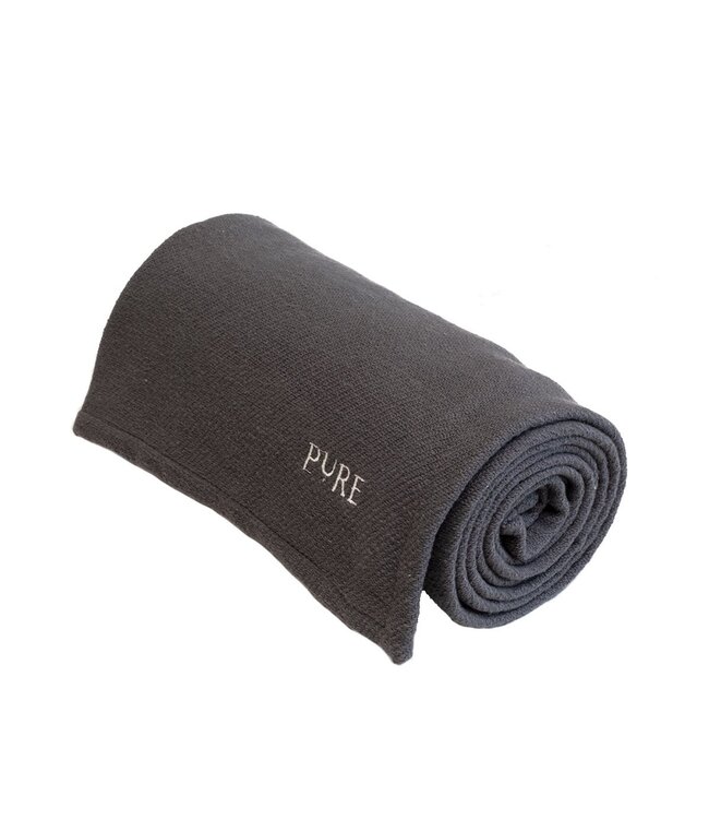 Yogadecke öko Anthrazit - Pure
