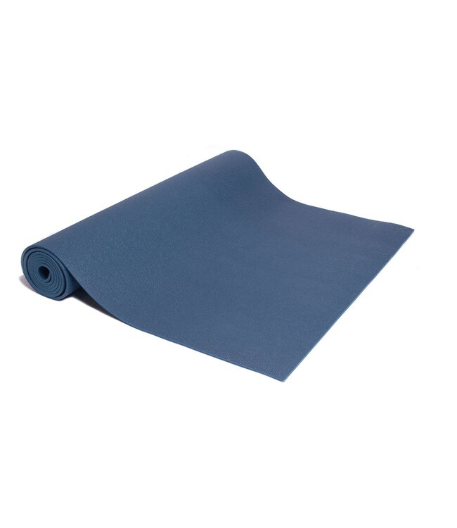 Yogamatte Studio Blau extra lang und breit - Lotus