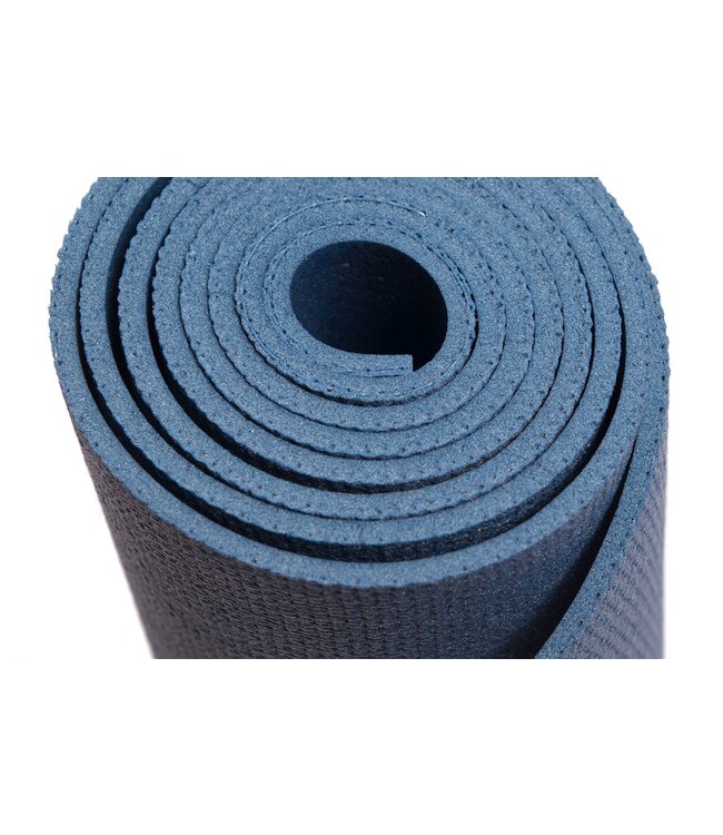 Yogamatte Studio Blau extra lang und breit - Lotus