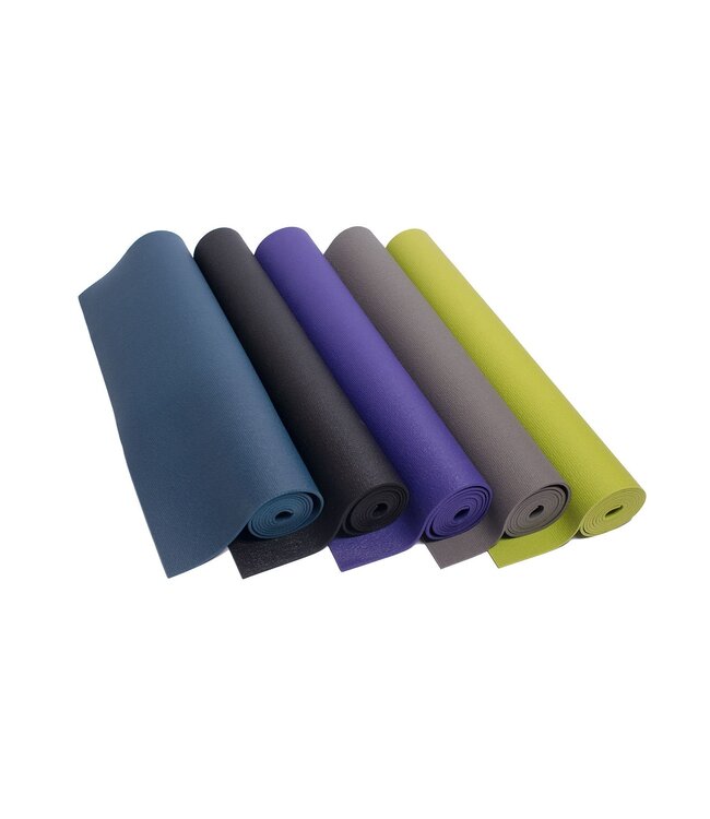 Yogamatte Studio Blau extra lang und breit - Lotus