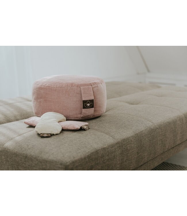 Augenkissen Ripp Lavendel Altrosa öko - Lotus