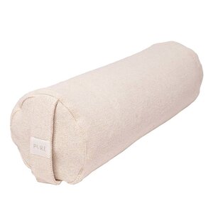 Pure Bolster öko Jute natürliche Farbe rund - Pure