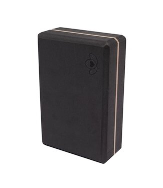 Lotus Yoga Block high Density Schwarz - Lotus