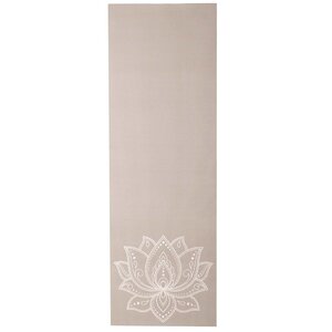 Lotus Yogamatte sticky extra dick Lotus Blume Taupe - Lotus