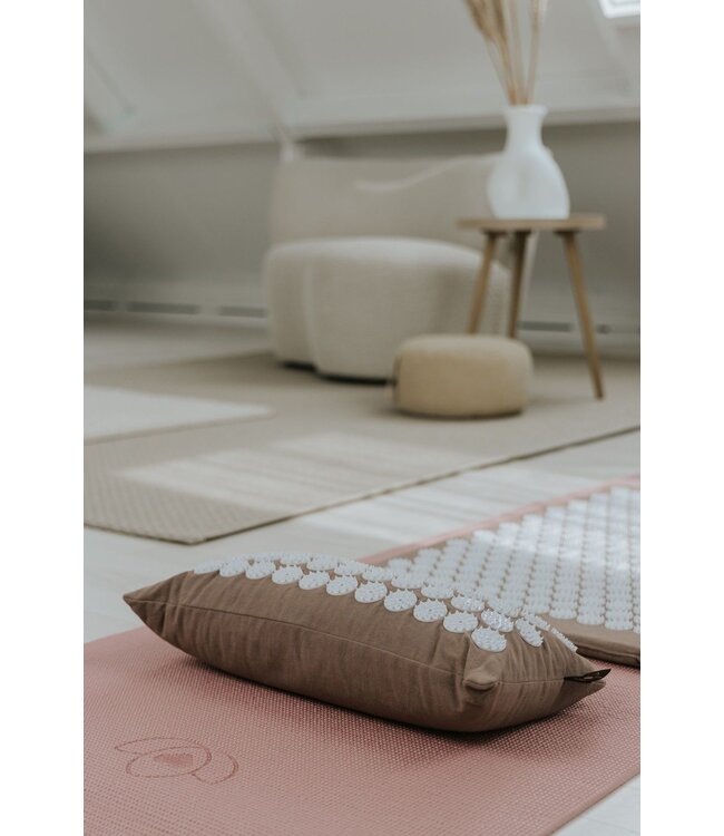Akupressurkissen Taupe - Lotus