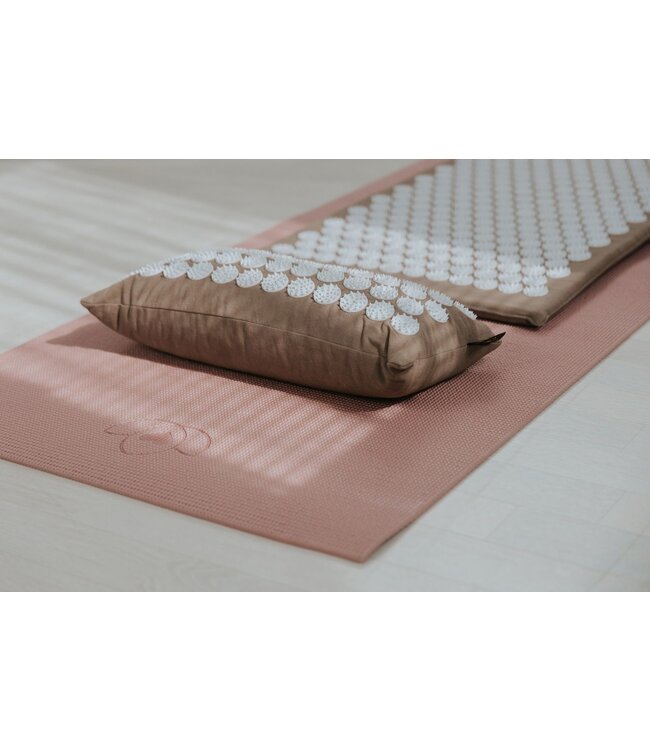 Akupressurkissen Taupe - Lotus