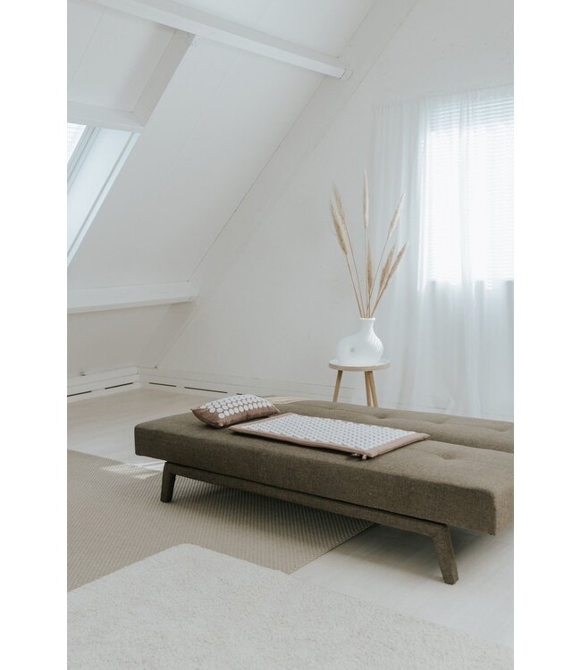 Akupressurkissen Taupe - Lotus