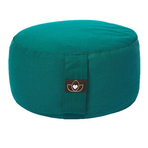 Lotus Meditationskissen öko Dunkelgrün rund - Lotus