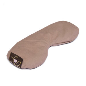 Lotus Augenkissen Lavendel geformt Taupe öko - Lotus