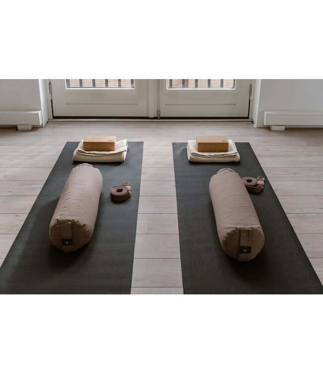 Yogamatte Studio Schwarz extra lang - Lotus