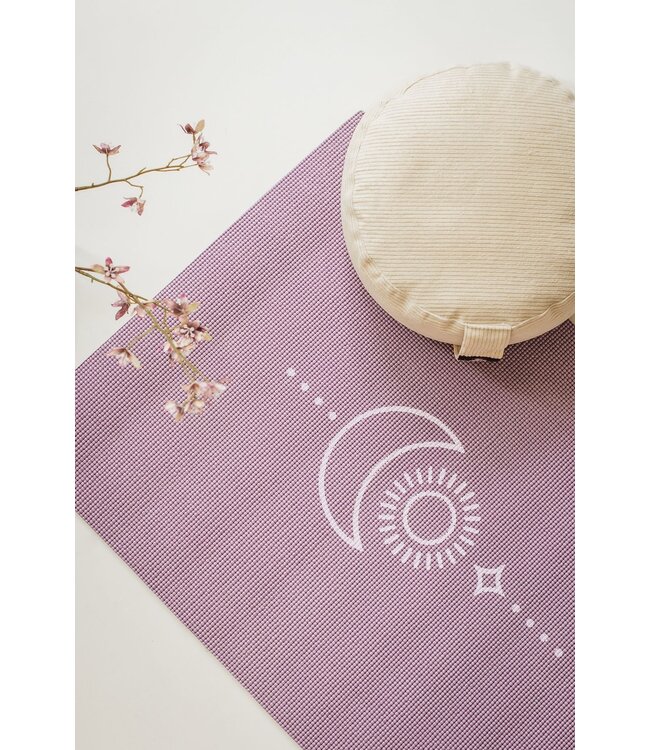 Yogamatte sticky extra dick Balance Lavendellila - Lotus